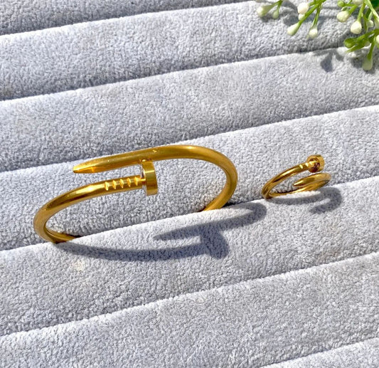 Nail Bangle + Ring Set - My Store