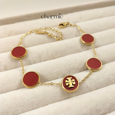 White Tory Burch Inspired Bracelet - MSM Fashion Mart